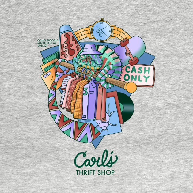 Carl's Thrift Shop by CouchDoodle